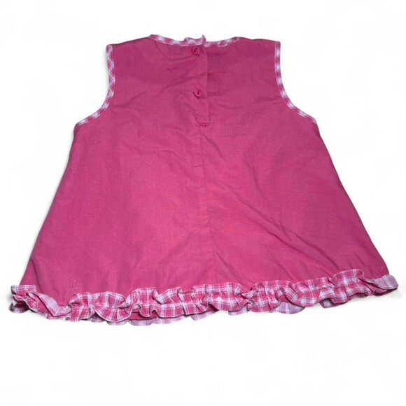 VTG/Y2K Little Lindsey Pink and White Butterfly Short and Shirt Set - Picture 5 of 6